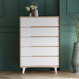 퍼스웰 도도스 심플라운드 800 5단 서랍장(DO_033)