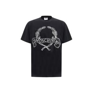 모스키노 반팔 티셔츠 261ZZA07220241 1555 BLACK