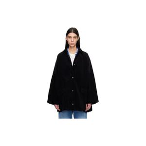 25 FW 토템 여성 블랙 코드 셔츠 초어 재킷 261771F063002