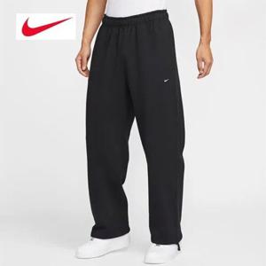 [나이키]나이키 솔로 스우시  플리스 오픈햄 팬츠 HV1091-010