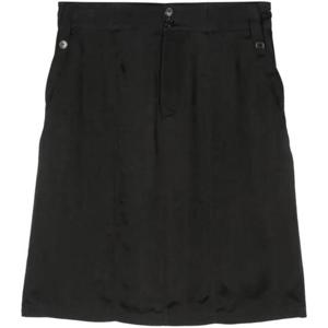 생로랑 미디 스커트 773304Y3I831000 BLACK