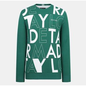 테일러메이드  남성 레터링 방풍 라운드 니트 TMSRM3222-804