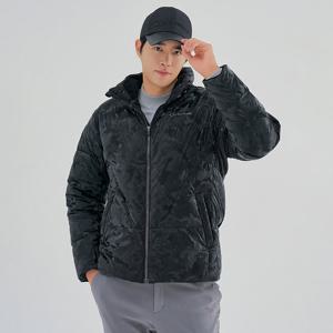 테일러메이드  남성 프린트 중량 구스 다운 점퍼 TMDJM4202-199