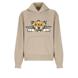 겐조 해피 타이거 자수 후드 티셔츠 FF5 5SW264 4MF 10