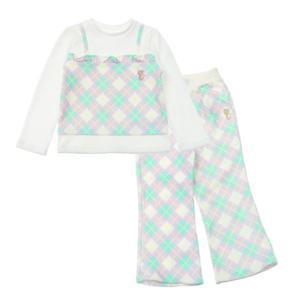 [프렌치캣(백)]IV 체크 뷔스티에 세트 Q51DKT260.KP160