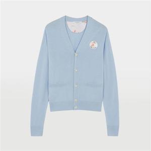 메종키츠네 올림피아 르탕 플라워 폭스 패치 가디건 JM00570KT10