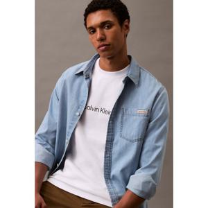 [캘빈클라인 진]남성 릴렉스핏 스탠다드 로고 크루넥 반팔 티셔츠 40HM228-25