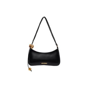 25 FW 쟈크뮈스 여성 블랙 레 클래시크 더 비주 펄 숄더백 261553F048018