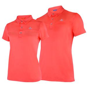 카시야 스컬 플렉시블 기능성 남여공용 골프 반팔티셔츠 핑크 _V