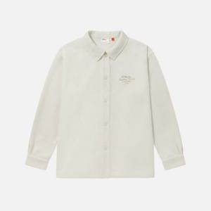 윌슨긴팔티 VQA W244001LJKO1-CRM 남성 크로플 셔츠 자켓