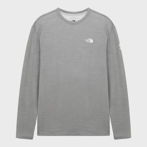 [노스페이스] (NFM_NT7TR97B_GRY_) 오틀러 베이스 긴팔 라운드티 NT7TR97B_GRY