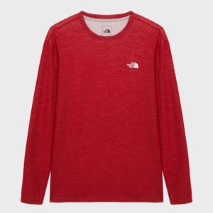 [노스페이스] (NFM_NT7TR97C_RED_) 오틀러 베이스 긴팔 라운드티 NT7TR97C_RED