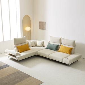 미온 스윙 5인 무빙코너형소파 위생적인갤럭시원단 컵홀더 USB포트