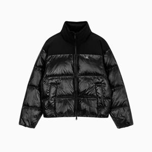 [캘빈클라인 진]공용 릴렉스핏 숏 블로킬 다운 푸퍼 4RE526G