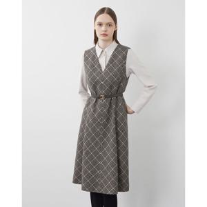 [올리비아로렌][비밀특가] 서스펜더 벨티드 원피스_VOROA3WA191