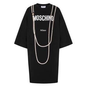모스키노 미디 원피스 V04550542 1555