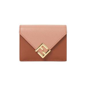 펜디 FF 다이아몬드 숏 월렛 핑크 8M0480ALV4F1TWI