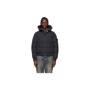 25 FW 파라점퍼스 남성 블랙 윌몬트 후드 다운 재킷 261048M178009