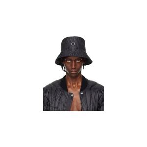 25 FW 릭오웬스 남성 Moncler    블랙 버킷햇 261232M140000