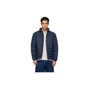 25 FW 보스 남성 네이비 믹스 퀼팅 재킷 261085M178003