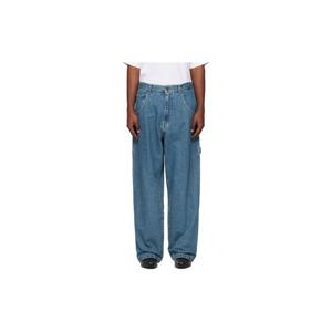 25 FW 베트멍 남성 블루 힙합 데님 진 261669M186013