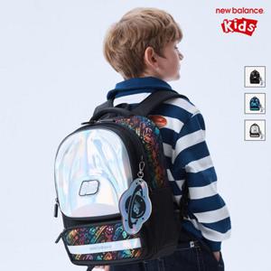 [뉴발란스키즈] NK8AGS101U(91) 실버 [LIGHTINGS] 라이팅POP 백팩 세트 (보조가방증정)