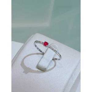 미니골드 14k [미니젬스] 티니 글로우 루비 반지 MRM14289