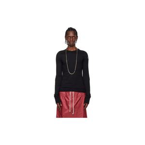 25 FW 릭오웬스 남성 Moncler    블랙 거더 티셔츠 261232M213002