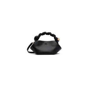 25 FW 가니 여성 블랙 미니 부 핸드백 261144F046011
