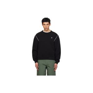 25 FW 겐조 남성 블랙 겐조 파리 보크 플라워 2 0 자수 스웨트셔츠 261387M204006