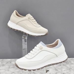 [탠디]배색 포인트 여성 스니커즈 X2HS52GG12 IVORY BEIGE 1DC J