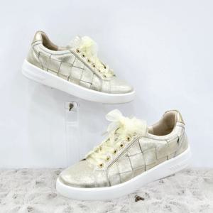 [탠디]샤인 위빙 스니커즈 X2HS50GG12 GOLD 1SD JJ