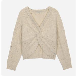 [써스데이아일랜드](T258MSW231W)꼬임 니트 풀오버