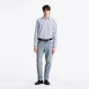 [공식][타미힐피거] 테이퍼드 포트 그레이 데님 팬츠 (T12F1NPC610MT11B2)