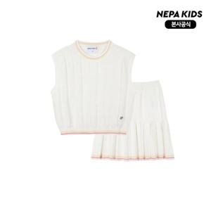 [네파키즈] KM25907 스웨터 스커트 셋업 본사직영