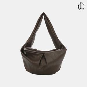 엘케이트 여자 캐주얼 레더 핸드백 반달 가방 데일리 숄더백 가죽 호보백 LANTB002