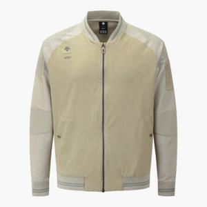 데상트골프자켓 JQS DQ32MFKO82-BEGG 남성 조직감 하이브리드 점퍼 / Beige