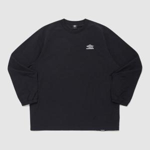 M 엄브로긴팔티 LQC UQ111CWT25-BLK 아치 레터링 피스테 BLACK