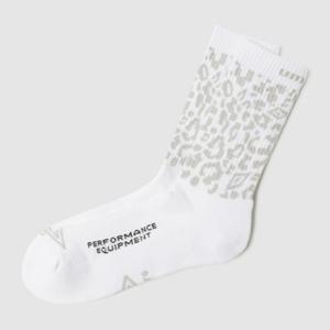 엄브로양말 LQC UQ223SSC56-WHT 액티브 호피 크루 삭스 WHITE