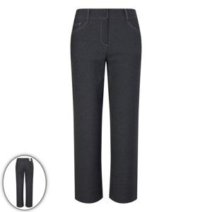 [헤지스골프] 여성 스트레이트핏 데님라이크 팬츠 네이비 HWPA6A214N5