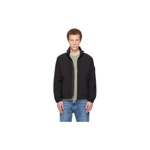 25 FW 스톤아일랜드 남성 블랙 4100022 라이트 소프트 쉘 R 재킷 261828M180022