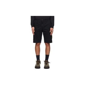 25 FW 스톤아일랜드 남성 블랙 L100018 카고 쇼츠 261828M193004