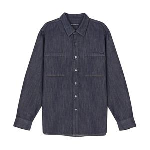 [뱅뱅]남녀공용 베이직 긴팔 데님 남방 (NSMD16)