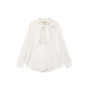 플라스틱아일랜드  (PS7WB262) BEIGE 타이 블라우스