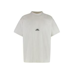 발렌시아가 반팔 티셔츠 850345TTVK5 9054 WHITE