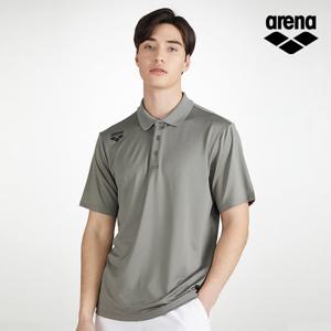아레나스포츠 남성 카라 변형 티셔츠 S3MM1RP02GBK
