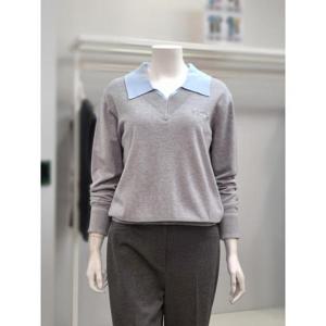 베스띠벨리 세이브존02 배색 카라 니트 BL-UCX2917-0