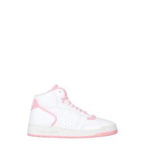 생로랑 여성 화이트 하이탑 스니커즈 686379_04GC09069