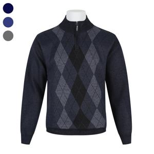 [리빌모아]남자 겨울 부드러운 기모 반집업 DD-L-KN-628-1-네이