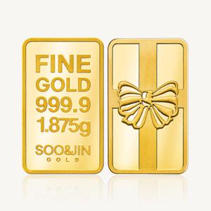 수앤진골드 선물상자 골드바 24K 순금 1.875g